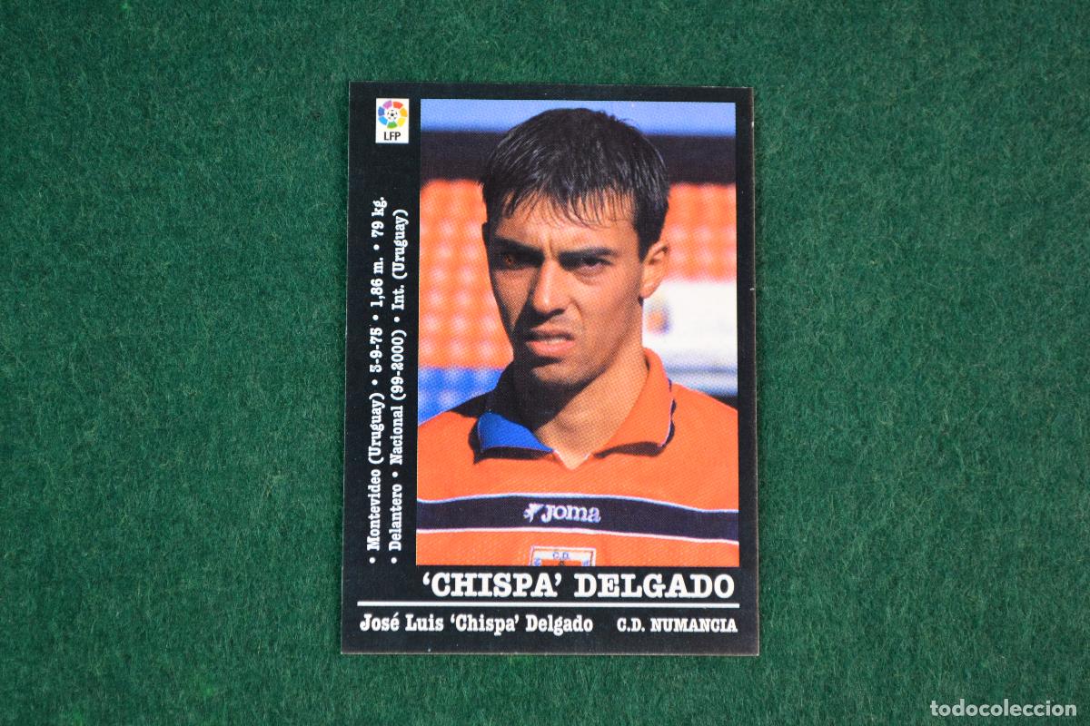 Cromos de f&uacute;tbol: PANINI LIGA 2000-2001 - 285 CHISPA DELGADO (CD NUMANCIA) NUEVO