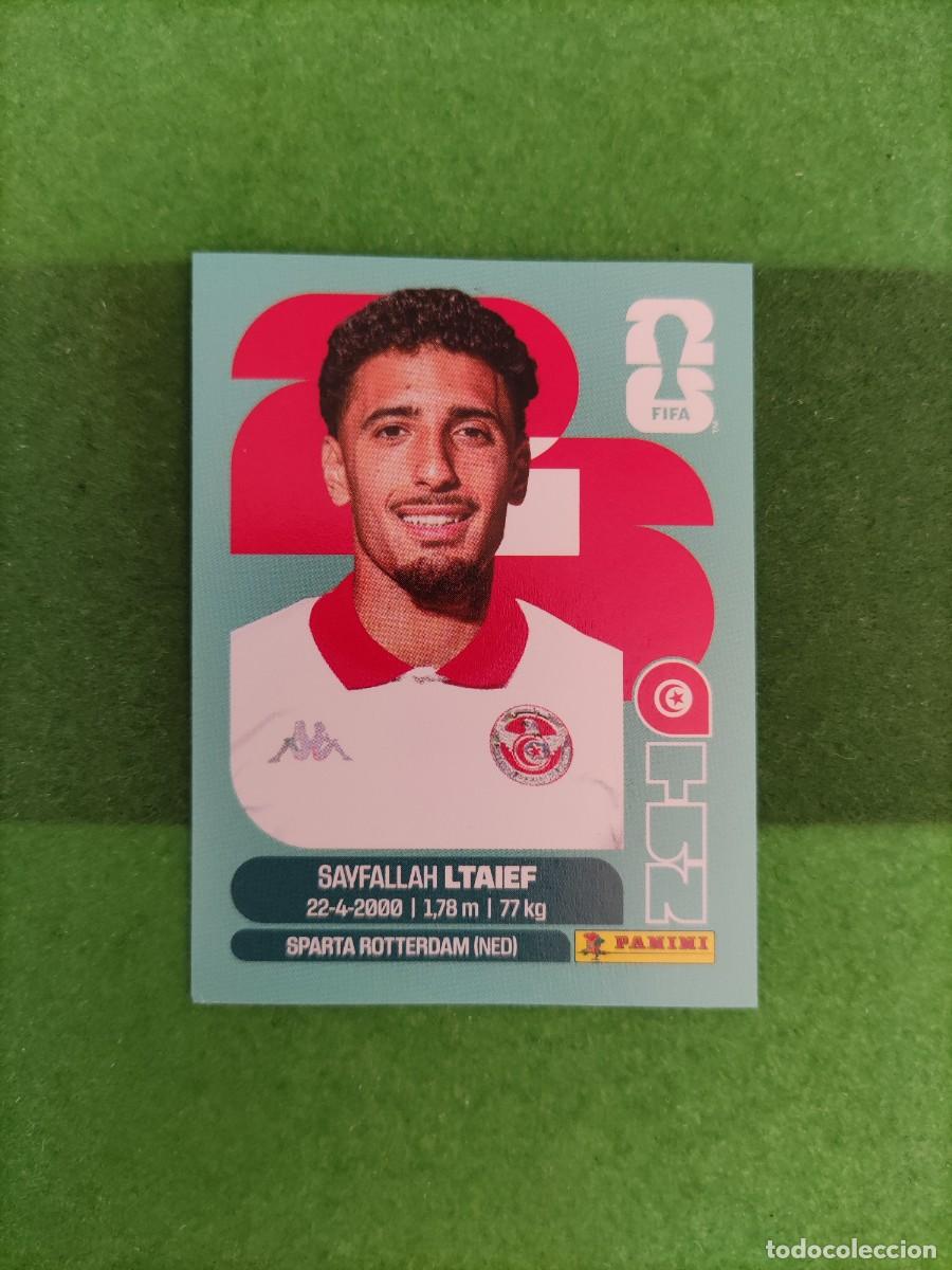Cromos de f&uacute;tbol: Ltaief T&uacute;nez TUN 19 Sticker Mundial 2026 FIFA World Cup / Sin pegar