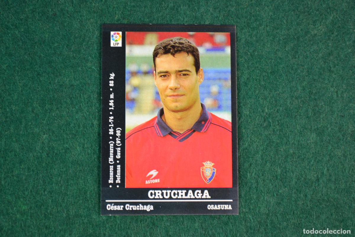 Cromos de f&uacute;tbol: PANINI LIGA 2000-2001 - 310 CRUCHAGA (OSASUNA) NUEVO