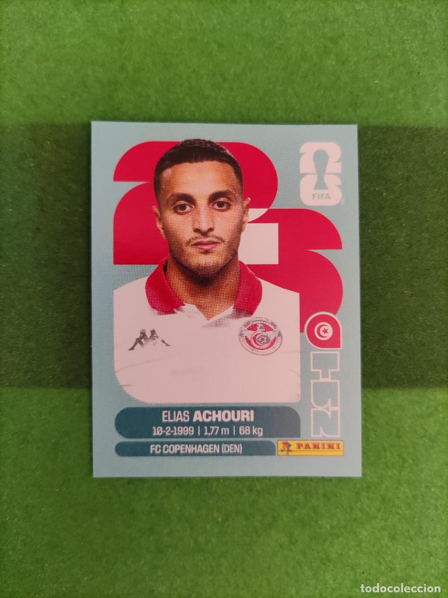 Cromos de f&uacute;tbol: Achouri T&uacute;nez TUN 15 Sticker Mundial 2026 FIFA World Cup / Sin pegar