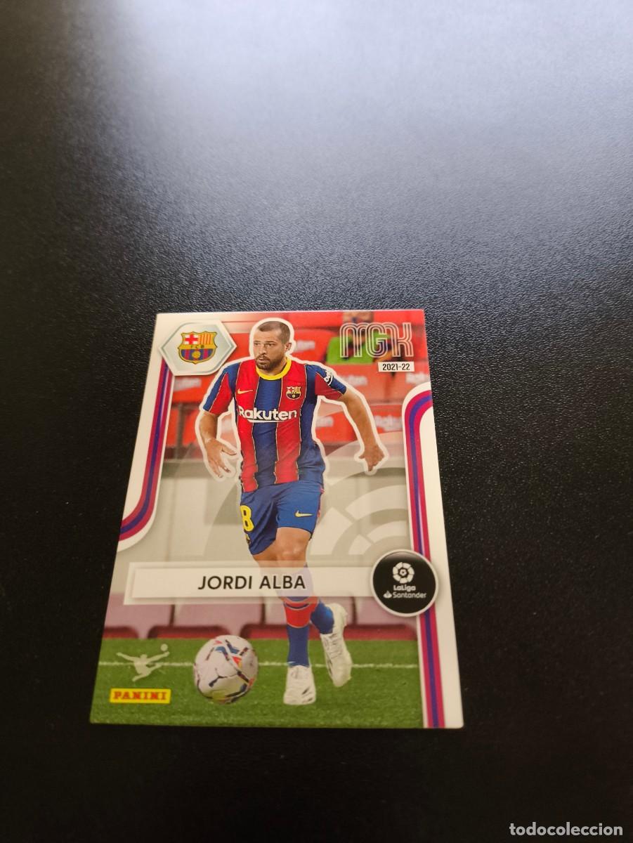Cromos de f&uacute;tbol: 64 Jordi Alba BARCELONA PANINI LIGA MEGACRACKS MGK 2021 2022 21 22 NO ESTE ADRENALYN