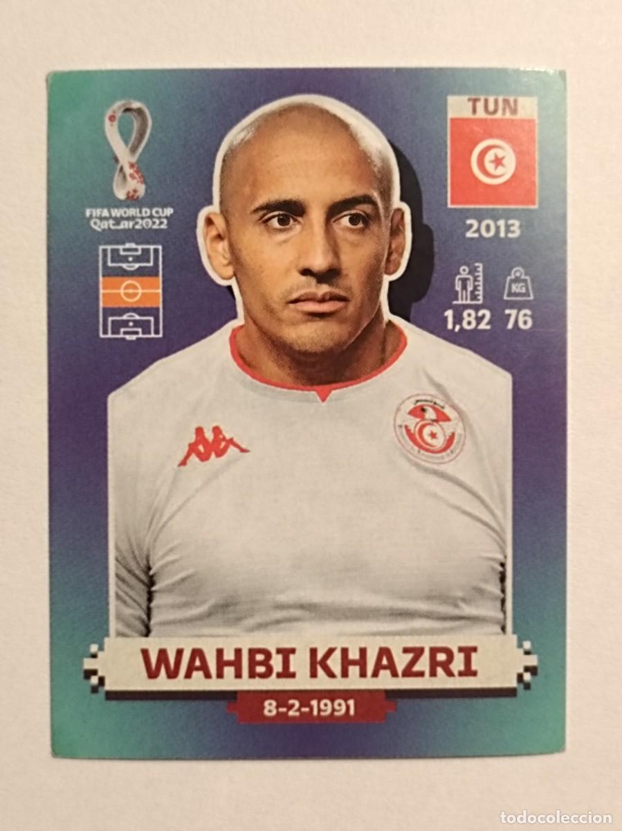 Cromos de f&uacute;tbol: #TUN 13 WAHBI KHAZRI (TUNEZ) MUNDIAL QATAR 2022 PANINI