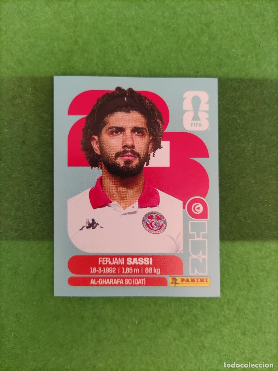 Cromos de f&uacute;tbol: Sassi T&uacute;nez TUN 11 Sticker Mundial 2026 FIFA World Cup / Sin pegar