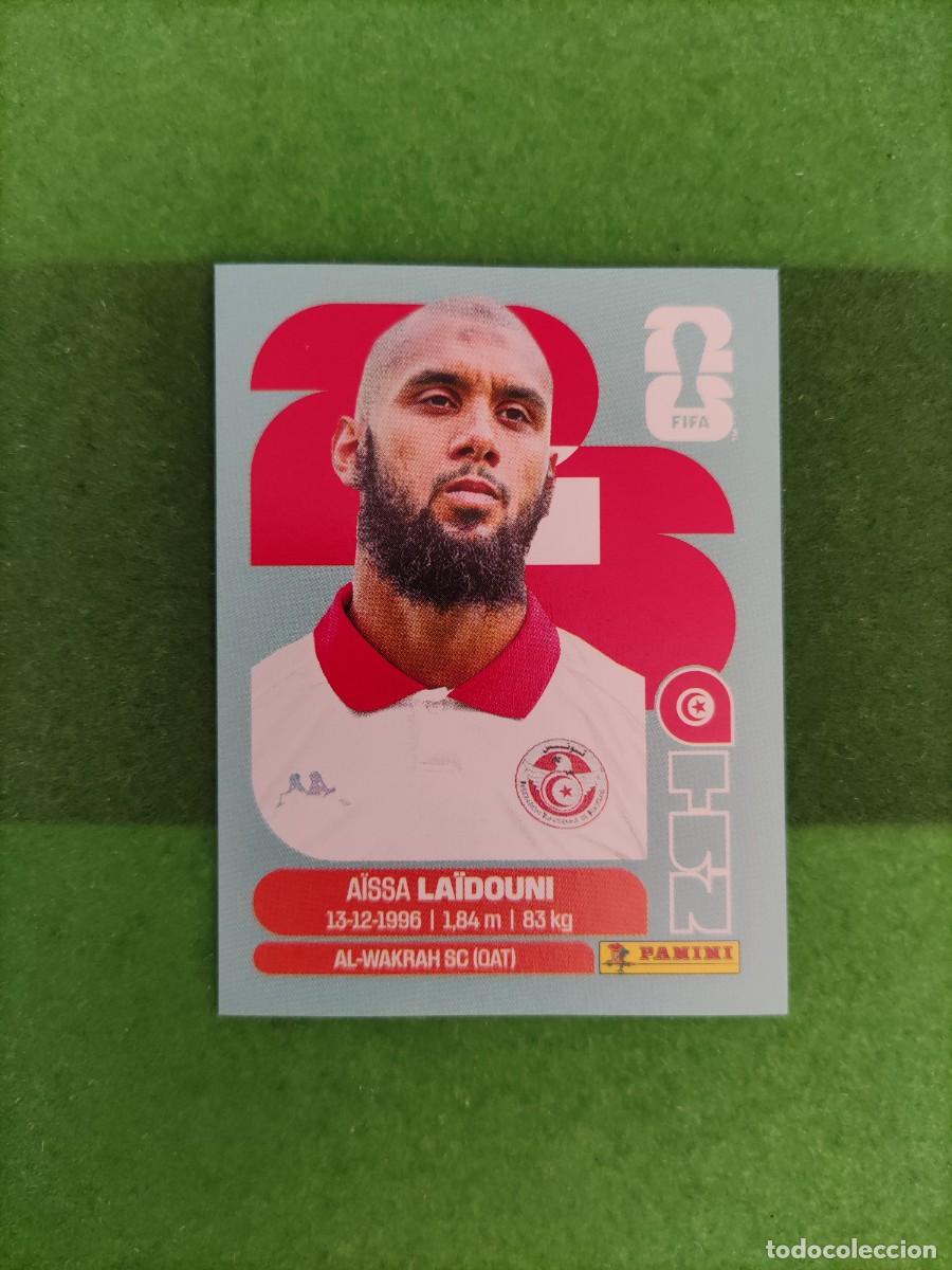 Cromos de f&uacute;tbol: La&iuml;douni T&uacute;nez TUN 10 Sticker Mundial 2026 FIFA World Cup / Sin pegar