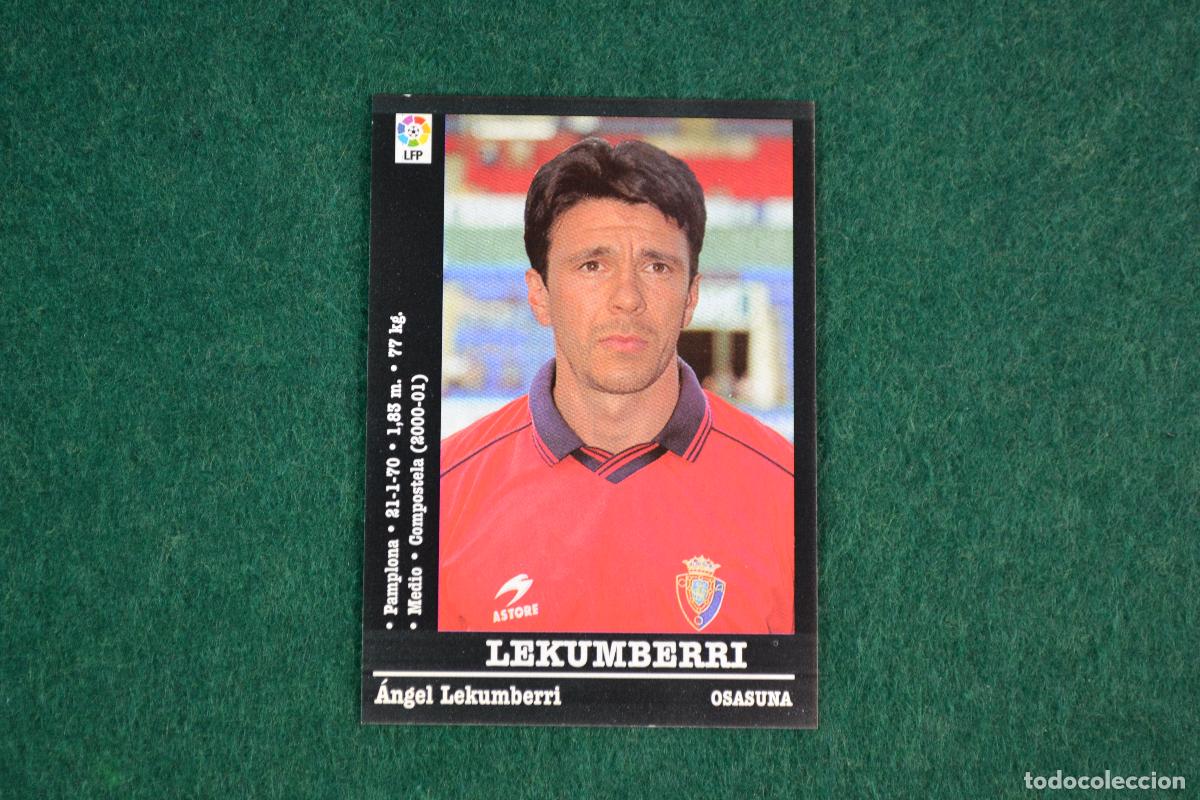 Cromos de f&uacute;tbol: PANINI LIGA 2000-2001 - 315A LEKUMBERRI (OSASUNA) NUEVO