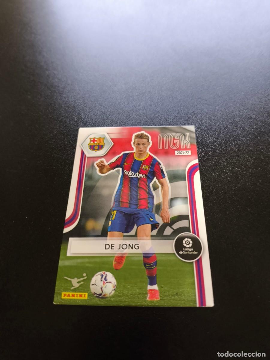 Cromos de f&uacute;tbol: 67 Frenkie de Jong BARCELONA PANINI LIGA MEGACRACKS MGK 2021 2022 21 22 NO ESTE ADRENALYN