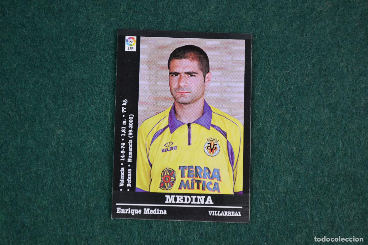 Cromos de f&uacute;tbol: PANINI LIGA 2000-2001 - 327 MEDINA (VILLARREAL) NUEVO