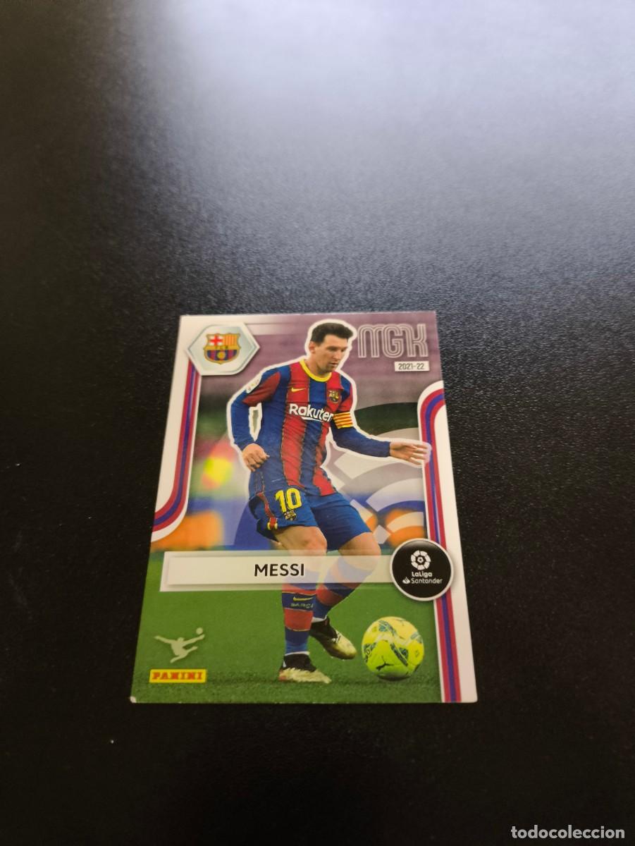 Cromos de f&uacute;tbol: 69 Messi BARCELONA PANINI LIGA MEGACRACKS MGK 2021 2022 21 22 NO ESTE ADRENALYN