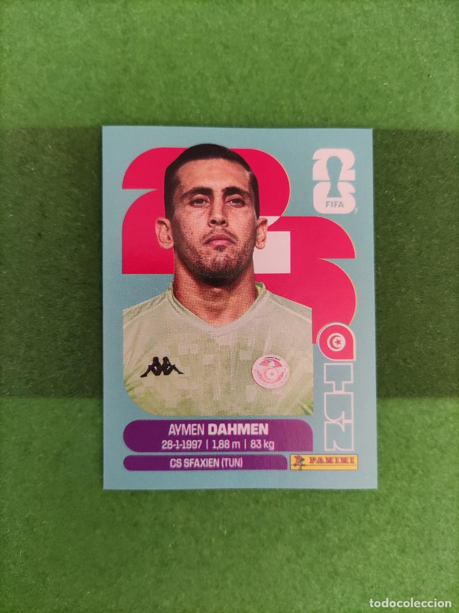 Cromos de f&uacute;tbol: Dahmen T&uacute;nez TUN 3 Sticker Mundial 2026 FIFA World Cup / Sin pegar