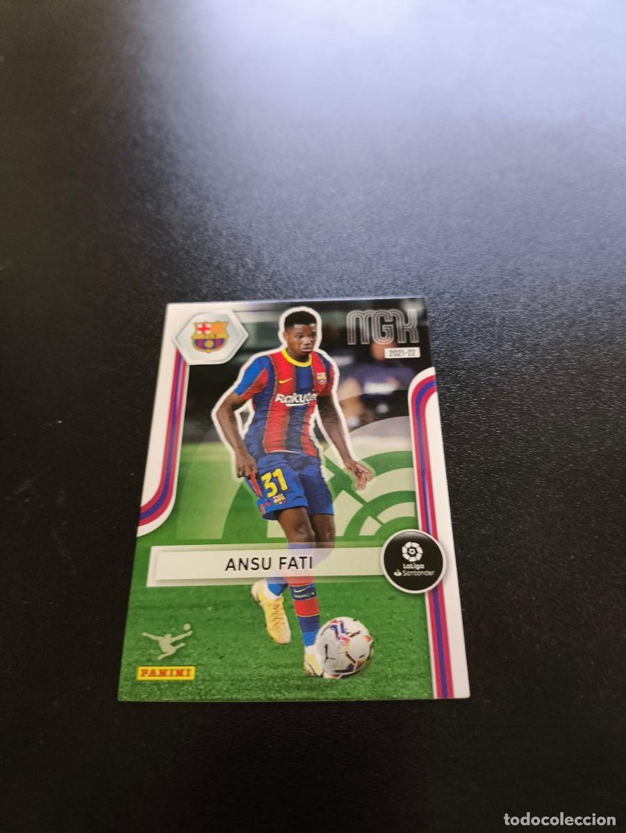 Cromos de f&uacute;tbol: 70 Ansu Fati BARCELONA PANINI LIGA MEGACRACKS MGK 2021 2022 21 22 NO ESTE ADRENALYN