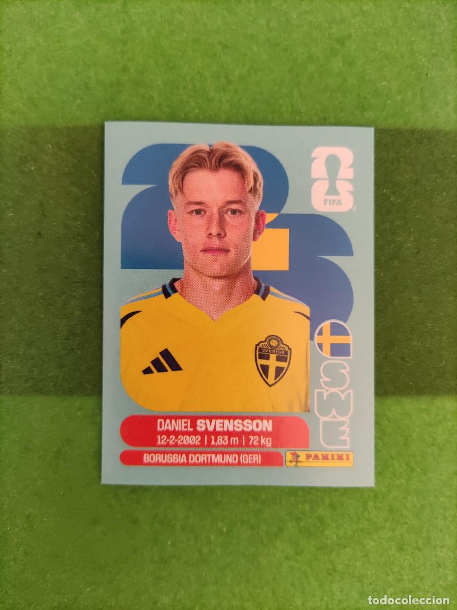 Cromos de f&uacute;tbol: Svensson Suecia SWE 14 Sticker Mundial 2026 FIFA World Cup / Sin pegar
