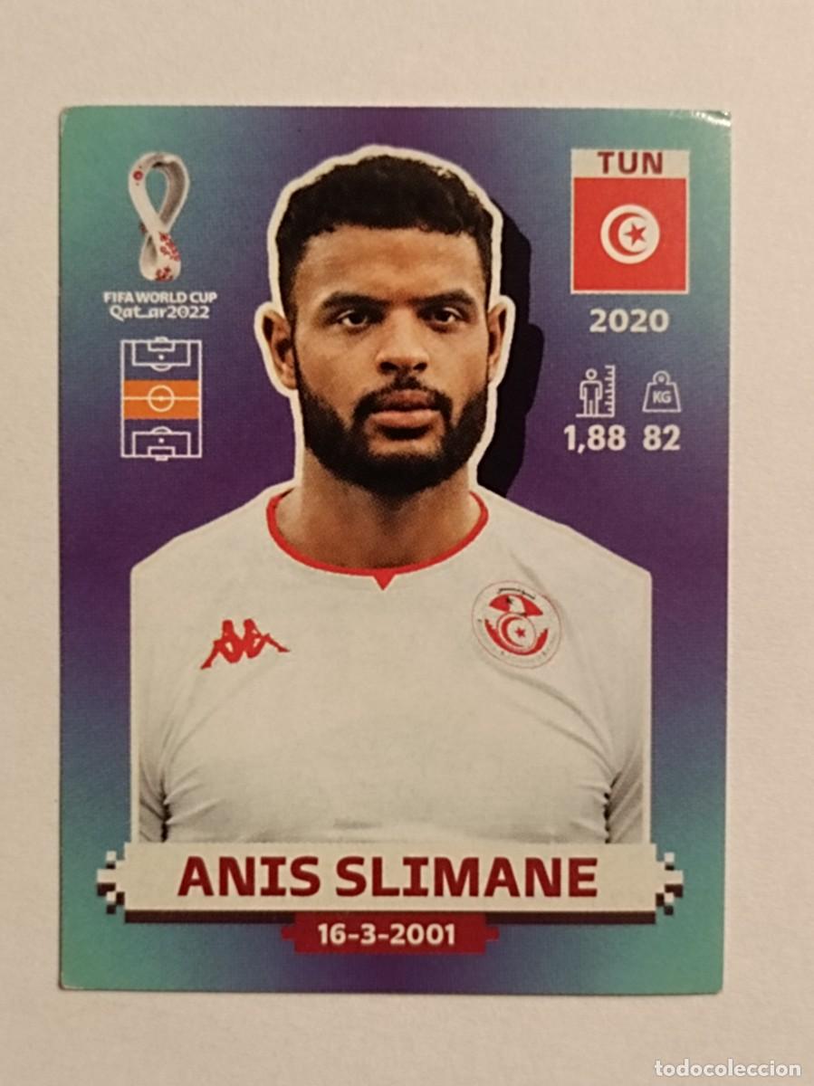 Cromos de f&uacute;tbol: #TUN 17 ANIS SLIMANE (TUNEZ) MUNDIAL QATAR 2022 PANINI