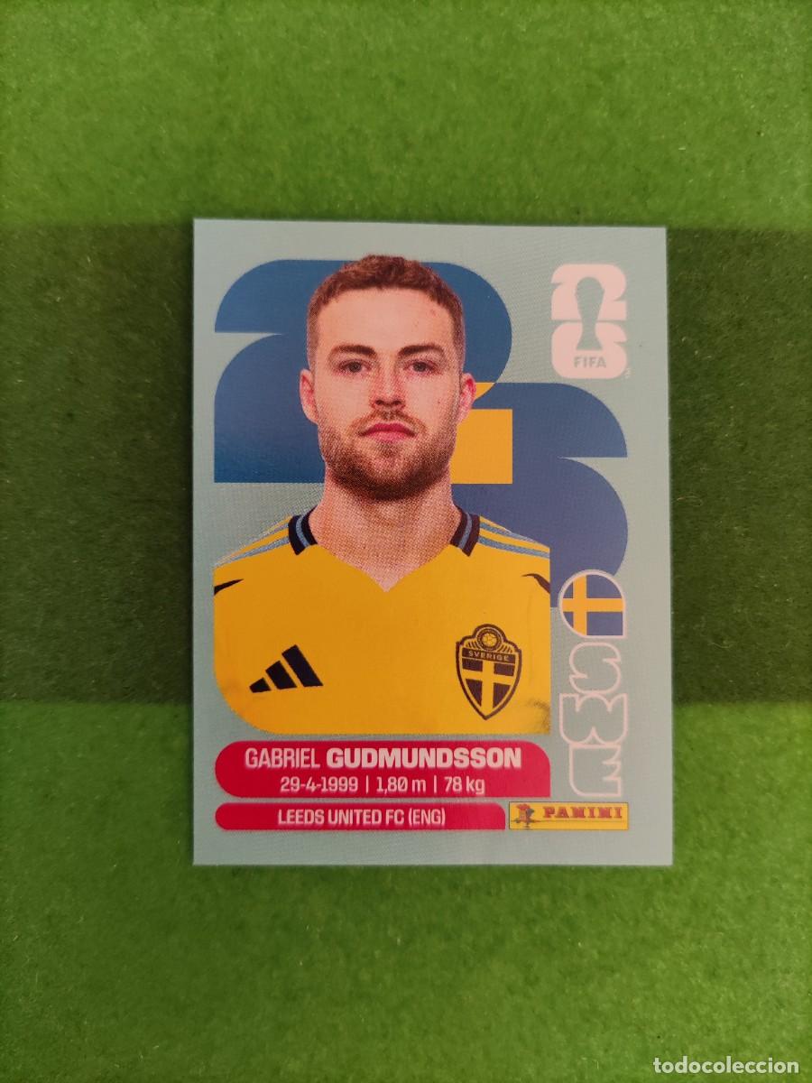 Cromos de f&uacute;tbol: Gudmundsson Suecia SWE 4 Sticker Mundial 2026 FIFA World Cup / Sin pegar