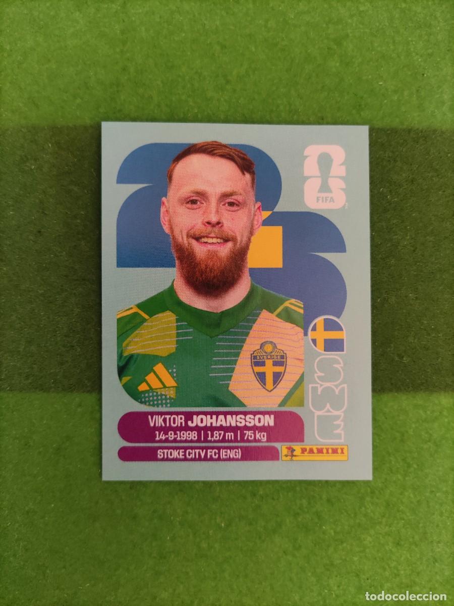 Cromos de f&uacute;tbol: Johansson Suecia SWE 2 Sticker Mundial 2026 FIFA World Cup / Sin pegar