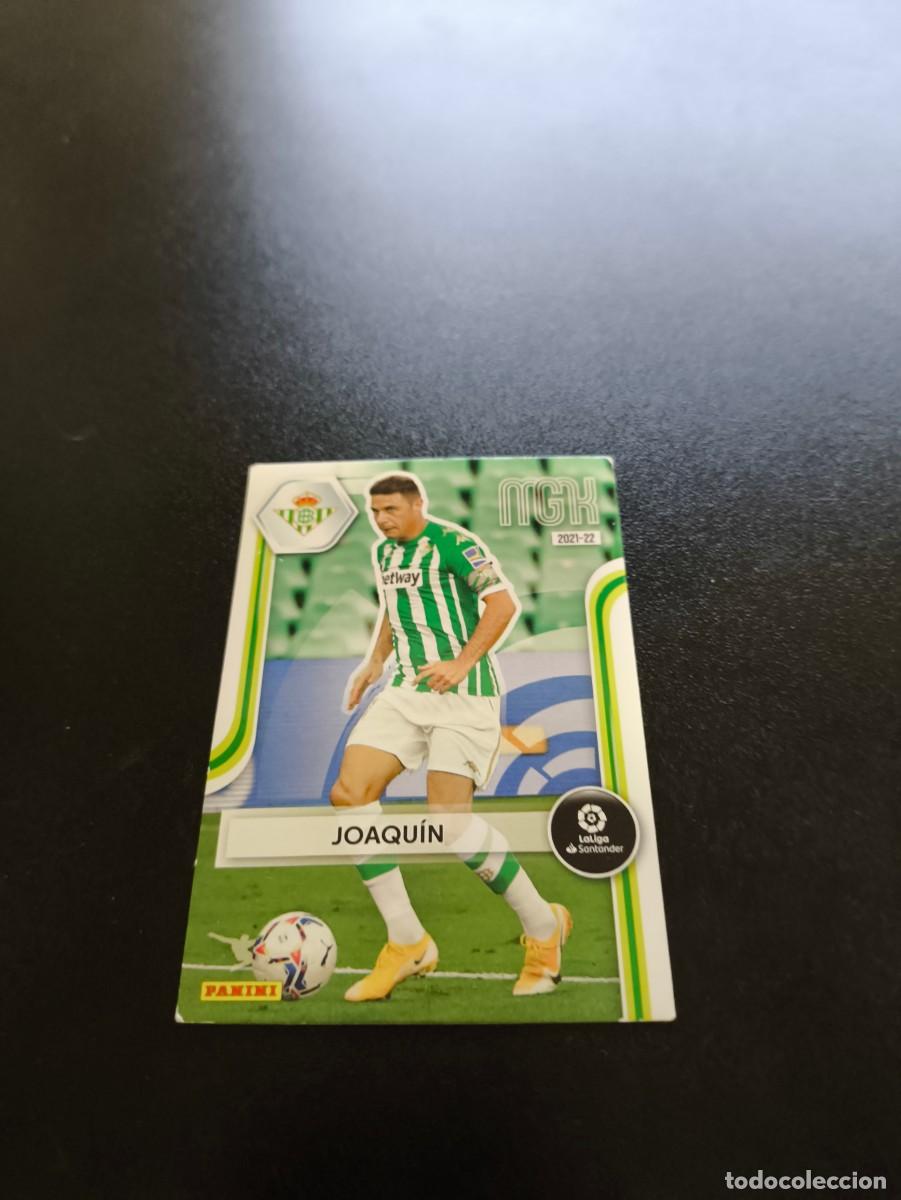 Fu&szlig;ball-Sticker: 87 Joaqu&iacute;n S&aacute;nchez REAL BETIS PANINI LIGA MEGACRACKS MGK 2021 2022 21 22 NO ESTE ADRENALYN