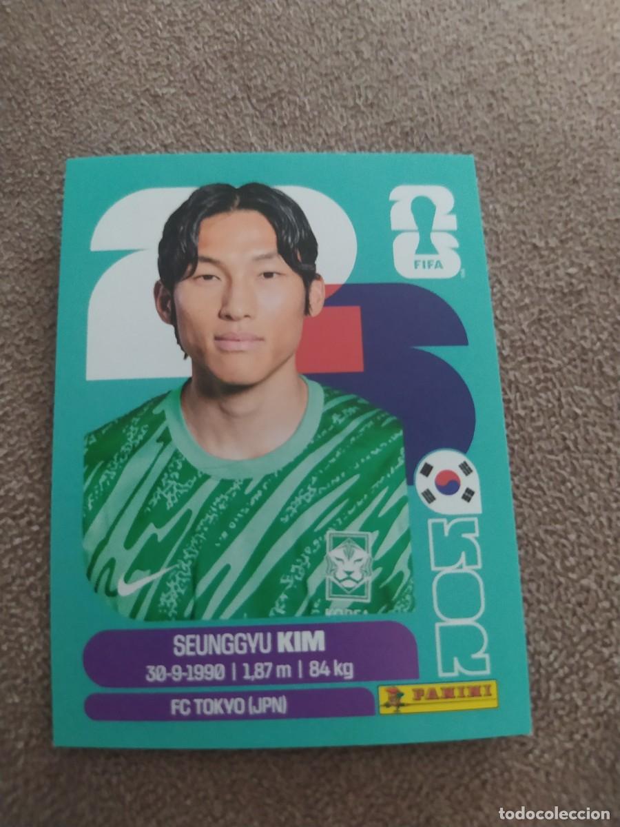 Cromos de f&uacute;tbol: KOR 03 Seunggyu KIM 3 Corea Korea del Sur Mundial 2026 Panini