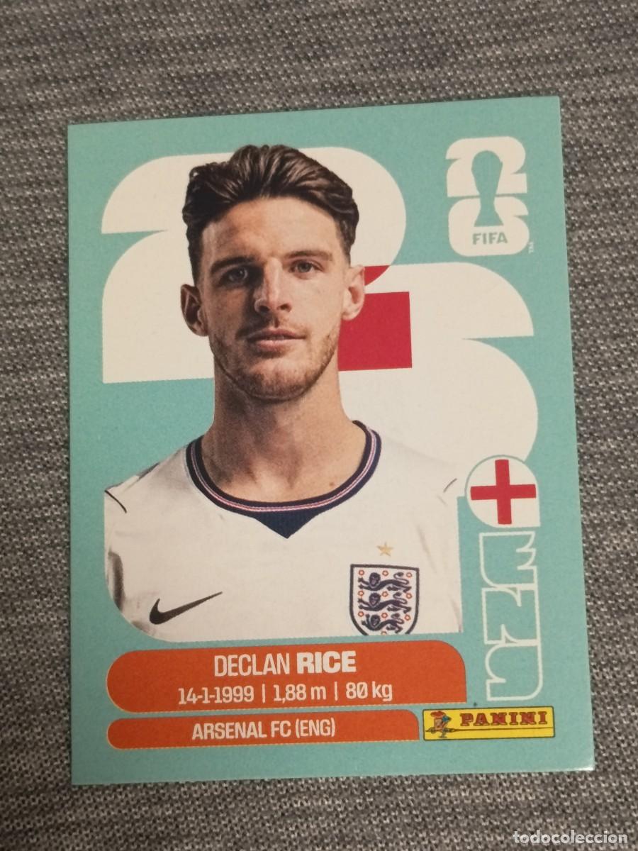 Cromos de f&uacute;tbol: DECLAN RICE ENG 10 MUNDIAL 2026 PANINI FIFA WORLD CUP NUEVO