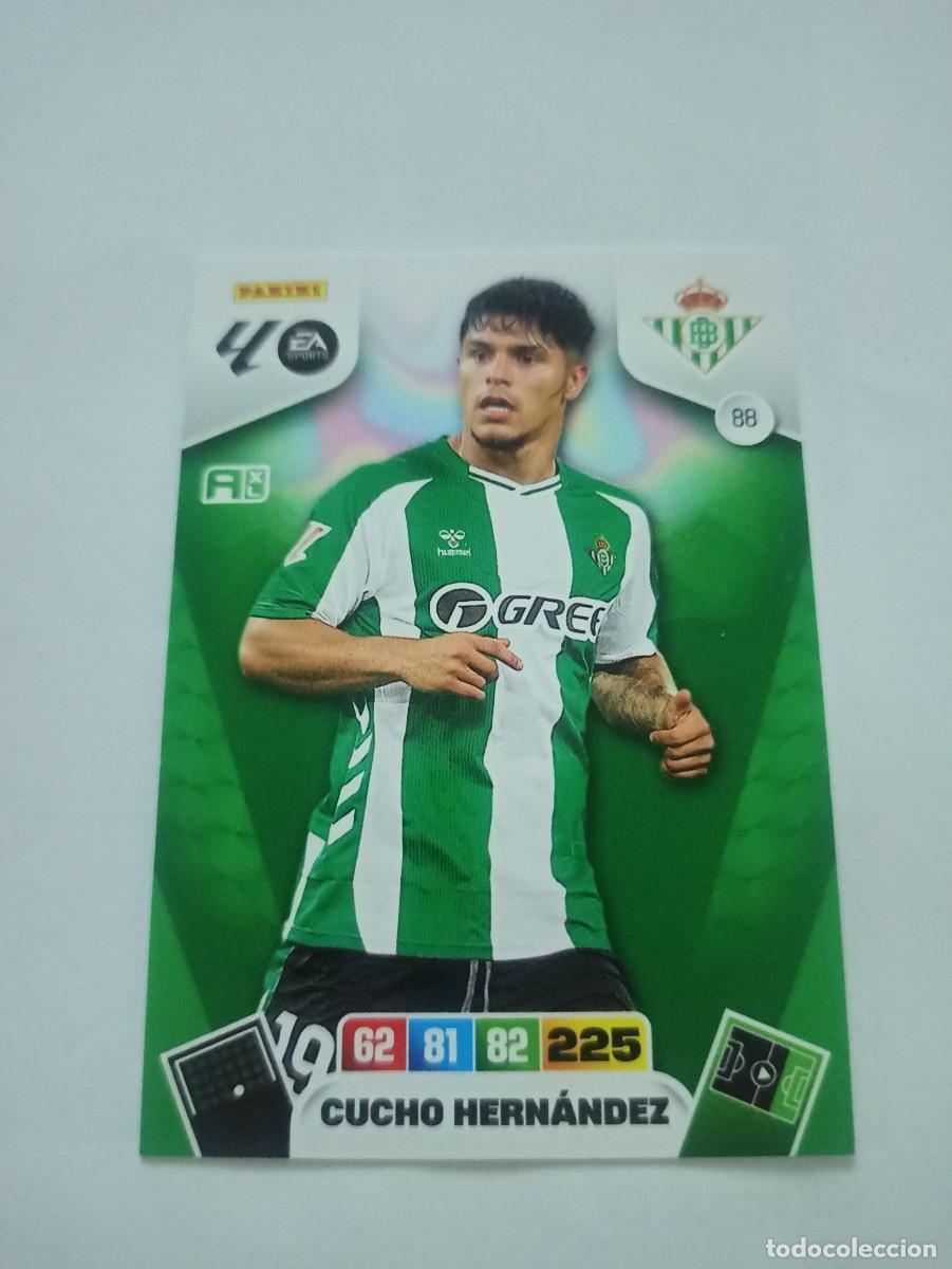 Cromos de f&uacute;tbol: Cucho Hern&aacute;ndez N&deg; 88 - Betis - ADRENALYN 2025 2026 - 25 26 - Panini