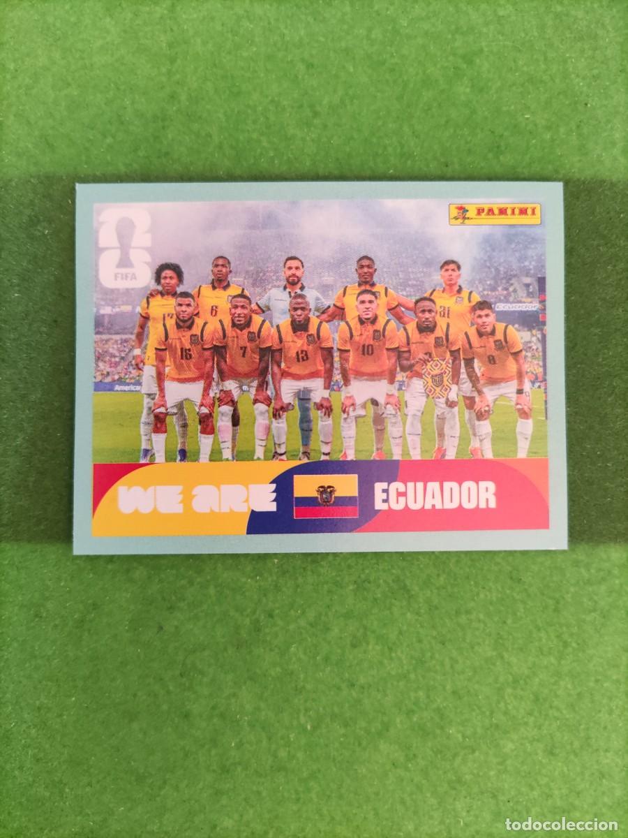 Cromos de f&uacute;tbol: We are Ecuador ECU 13 Sticker Mundial 2026 FIFA World Cup / Sin pegar
