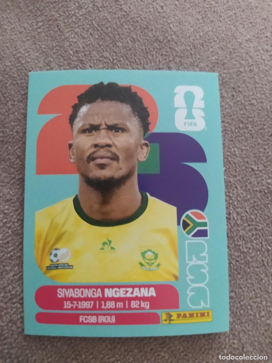 Cromos de f&uacute;tbol: RSA 08 Siyabonga NGEZANA 8 Sud&aacute;frica Mundial 2026 Panini
