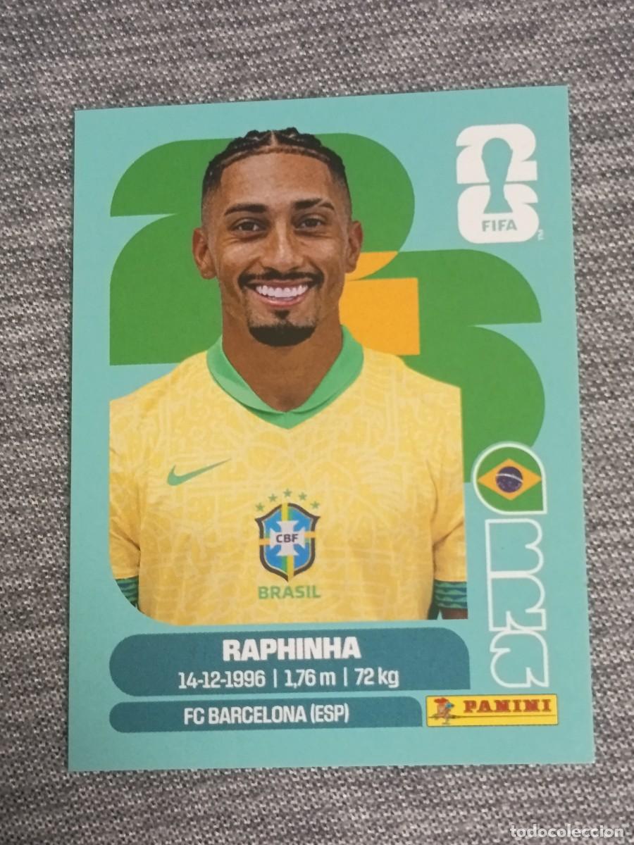 Cromos de f&uacute;tbol: RAPHINHA BRA 19 MUNDIAL 2026 PANINI FIFA WORLD CUP NUEVO