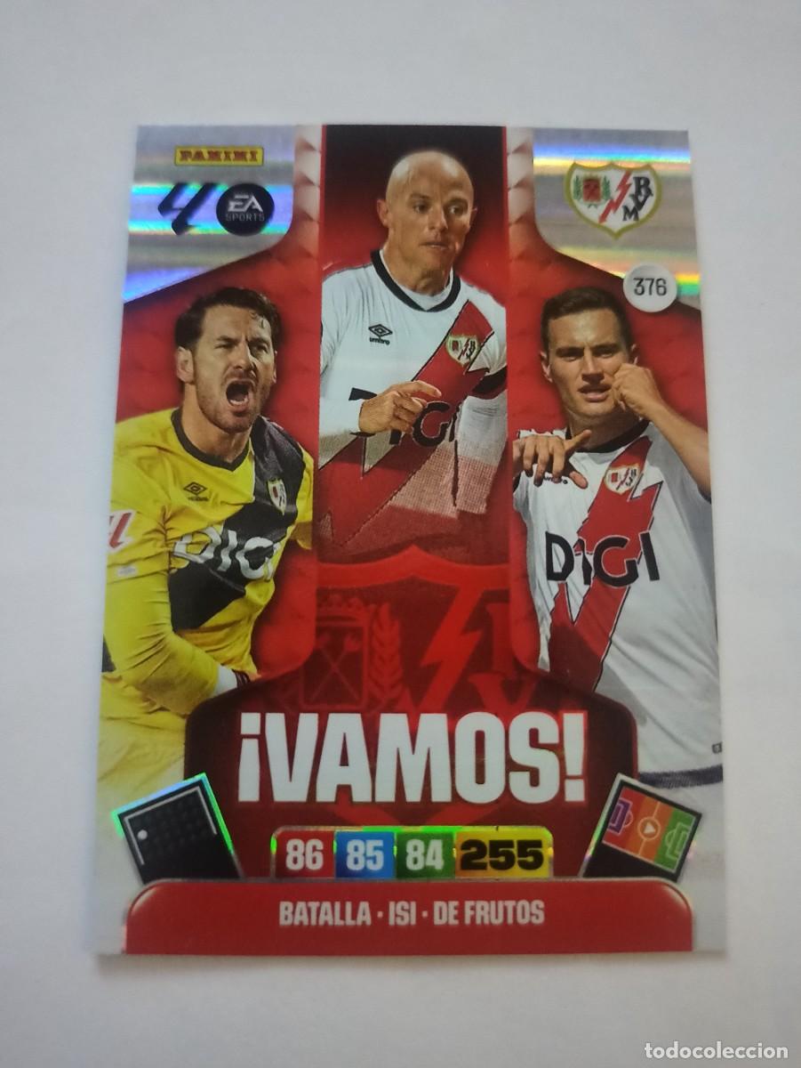 Fu&szlig;ball-Sticker: Batalla Isi De Frutos N&deg; 376 - Vamos - ADRENALYN 2025 2026 - 25 26 - Panini