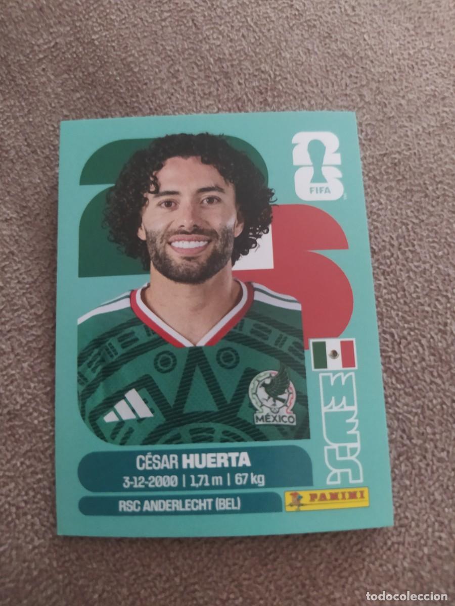Fu&szlig;ball-Sticker: MEX 20 Cesar HUERTA M&eacute;xico M&eacute;jico Mundial 2026 Panini