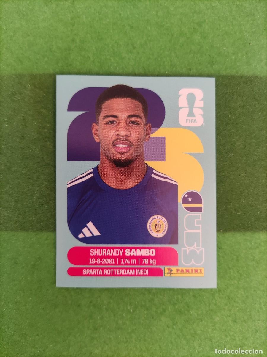 Fu&szlig;ball-Sticker: Sambo Cura&ccedil;ao CUW 8 Sticker Mundial 2026 FIFA World Cup / Sin pegar