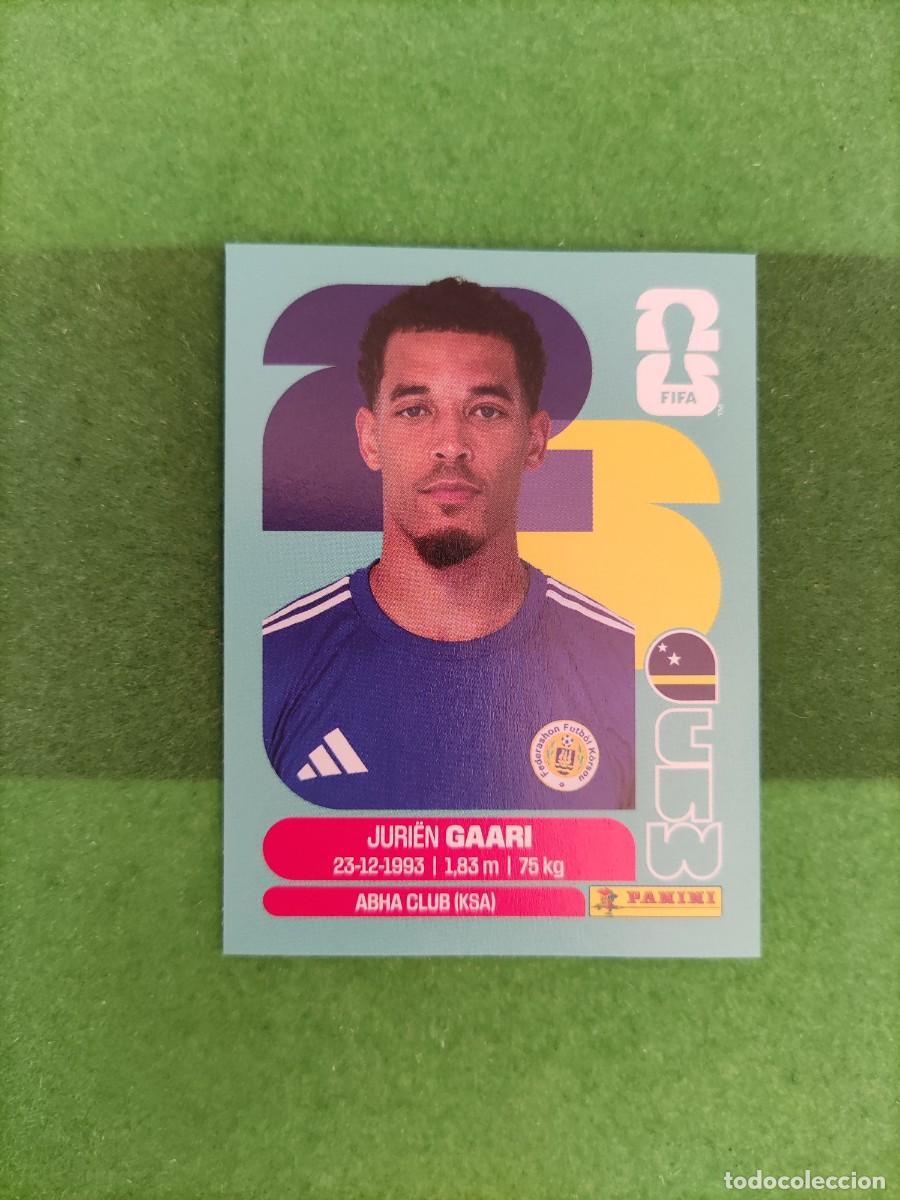 Fu&szlig;ball-Sticker: Gaari Cura&ccedil;ao CUW 5 Sticker Mundial 2026 FIFA World Cup / Sin pegar