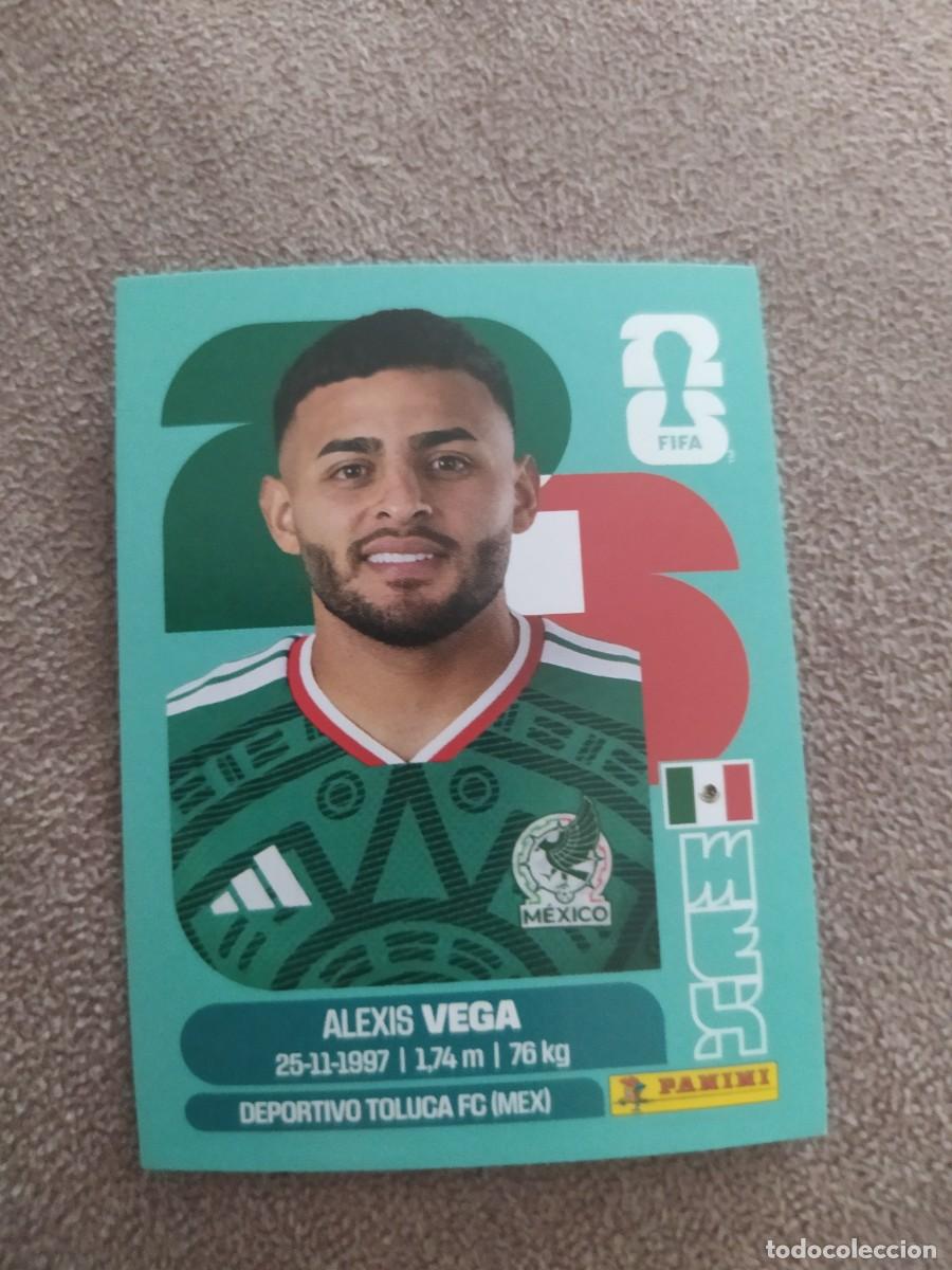 Fu&szlig;ball-Sticker: MEX 18 Alexis VEGA M&eacute;xico M&eacute;jico Mundial 2026 Panini