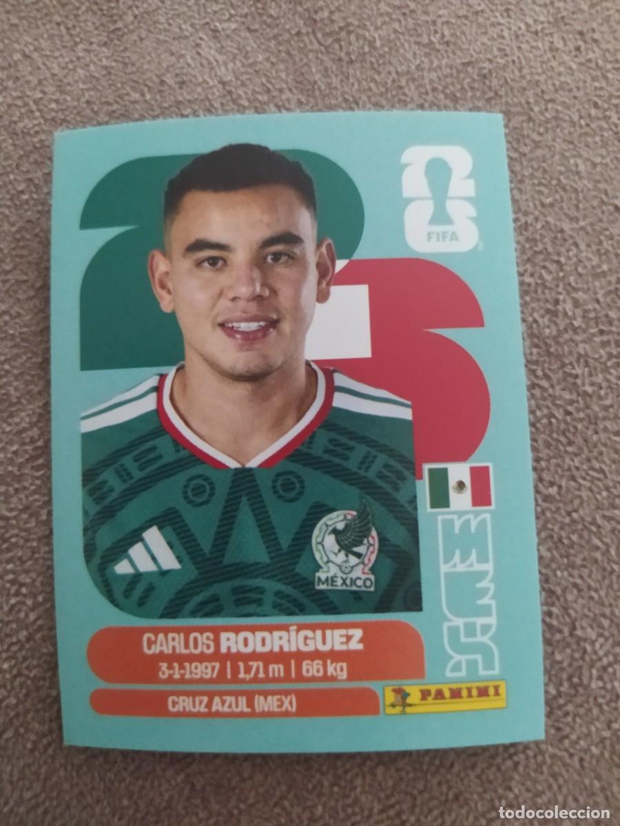 Figurine di Calcio: MEX 09 Carlos RODR&Iacute;GUEZ 9 M&eacute;xico M&eacute;jico Mundial 2026 Panini
