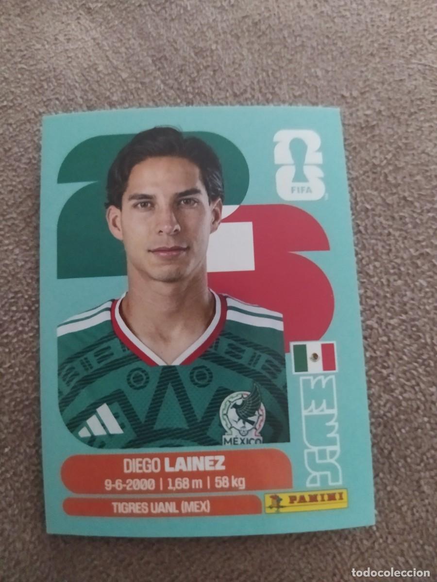 Figurine di Calcio: MEX 08 MEX8 Diego LAINEZ 8 M&eacute;xico M&eacute;jico Mundial 2026 Panini