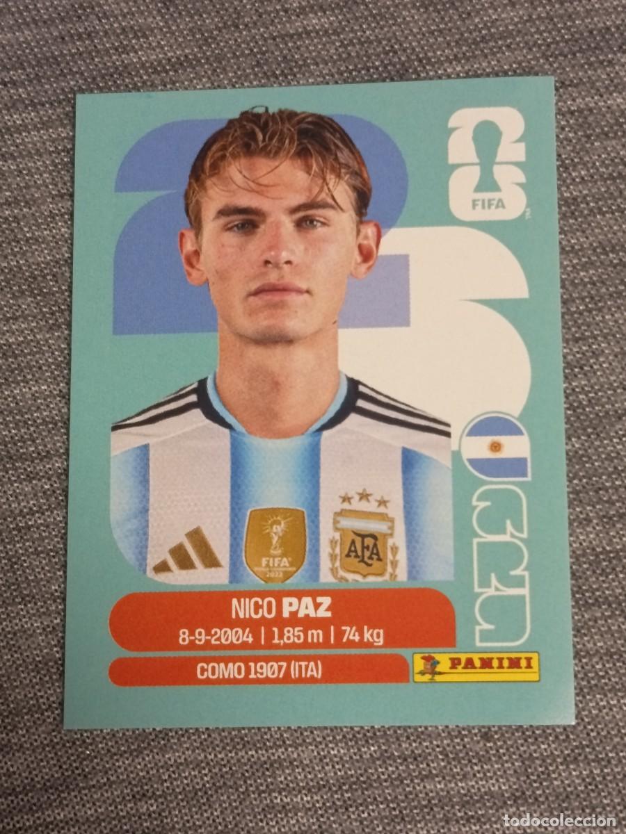 Football Stickers: NICO PAZ ARG 14 MUNDIAL 2026 PANINI FIFA WORLD CUP NUEVO