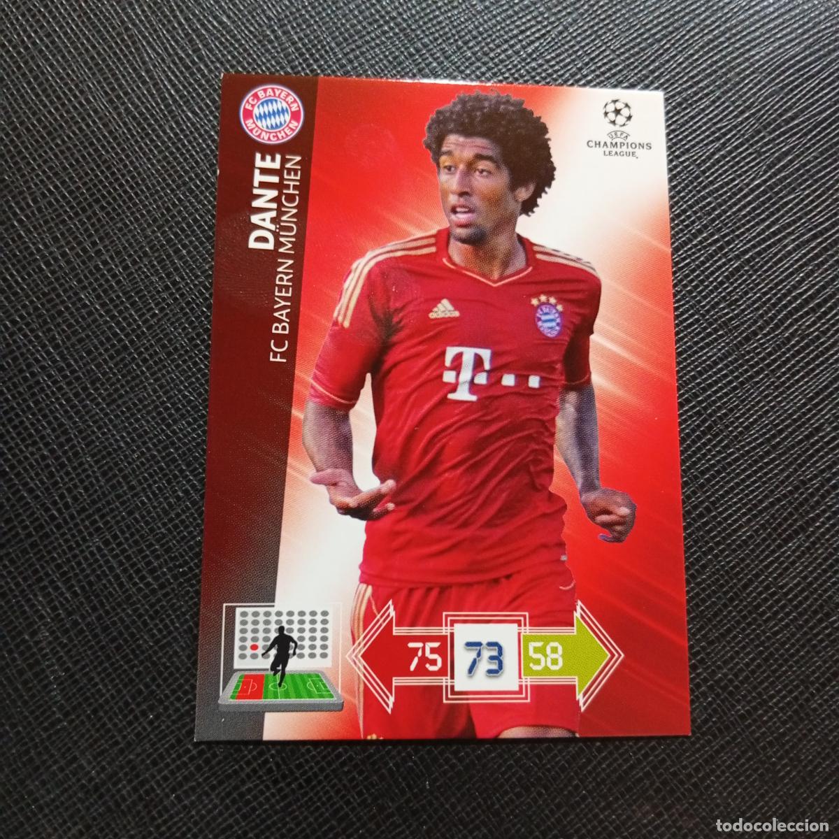 Fu&szlig;ball-Sticker: DANTE BAYERN MUNICH ADRENALYN CHAMPIONS LEAGUE 2012 2013 FUTBOL 12 13 - A210 PG352 B