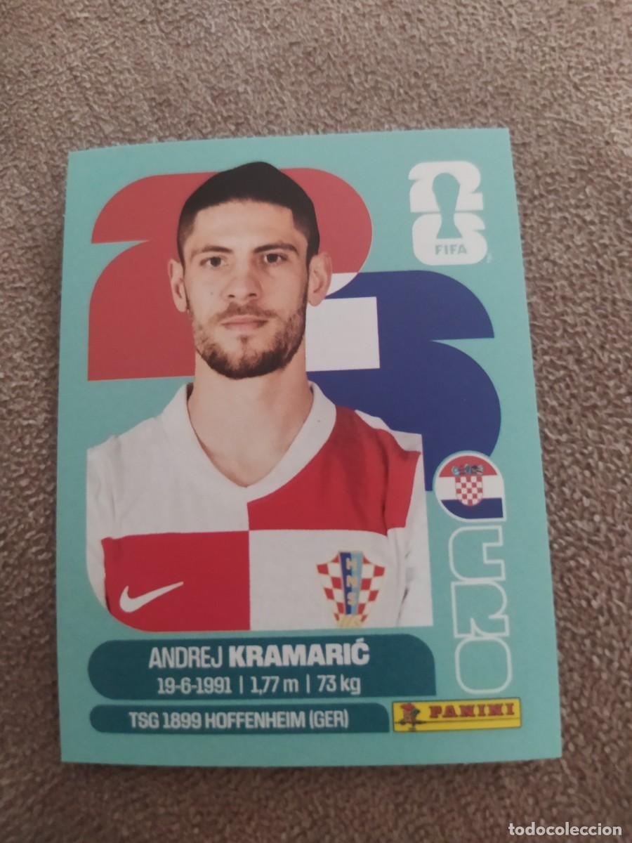 Fu&szlig;ball-Sticker: CRO 19 Andrej KRAMARIC Croacia Mundial 2026 Panini