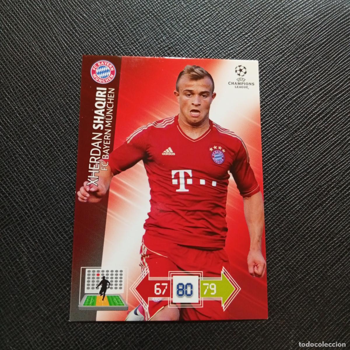 Cromos de f&uacute;tbol: SHAQIRI BAYERN MUNICH ADRENALYN CHAMPIONS LEAGUE 2012 2013 FUTBOL 12 13 - A210 PG352