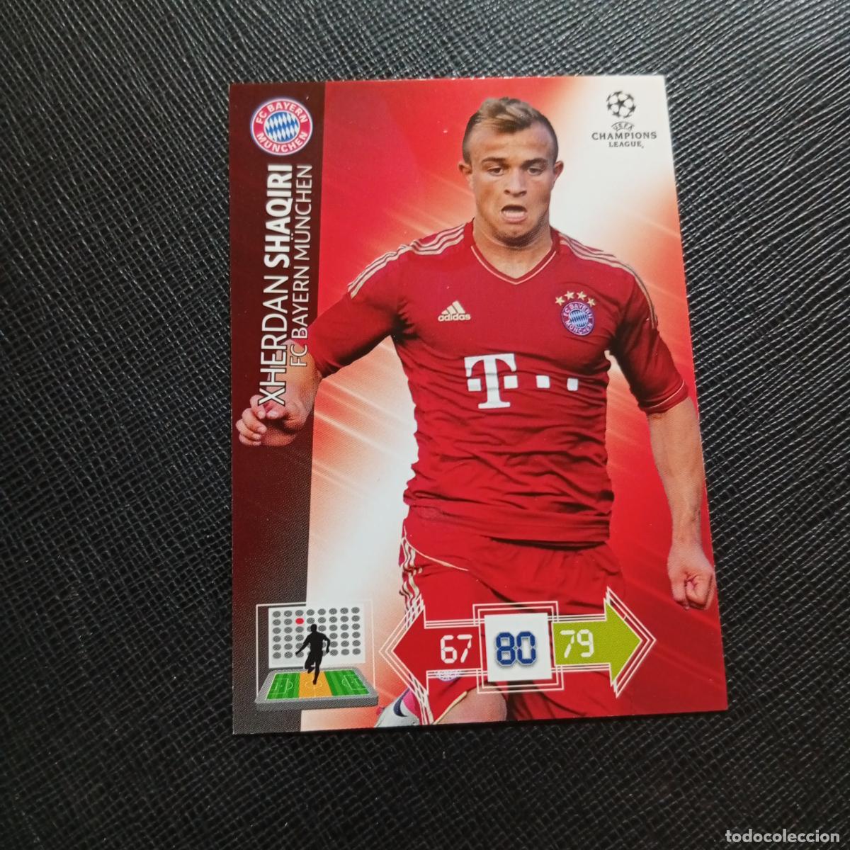 Cromos de f&uacute;tbol: SHAQIRI BAYERN MUNICH ADRENALYN CHAMPIONS LEAGUE 2012 2013 FUTBOL 12 13 - A210 PG352 B