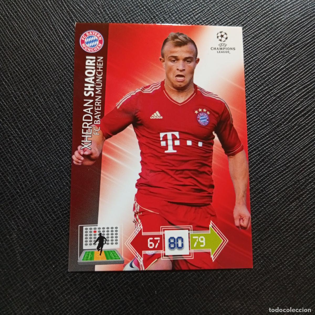 Cromos de f&uacute;tbol: SHAQIRI BAYERN MUNICH ADRENALYN CHAMPIONS LEAGUE 2012 2013 FUTBOL 12 13 - A210 PG343