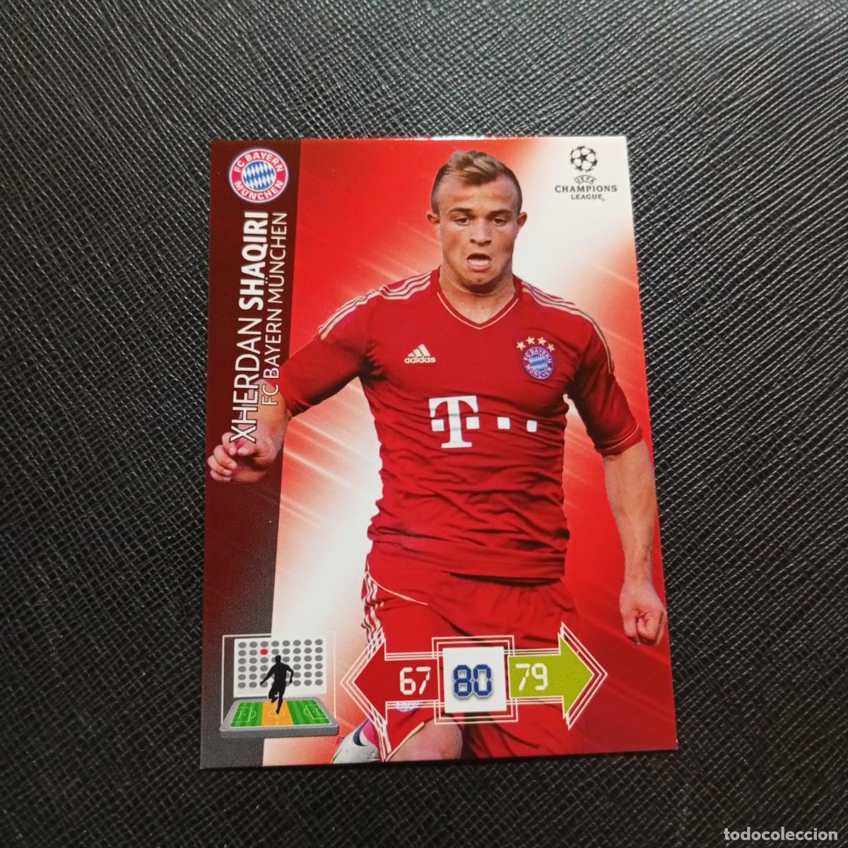 Cromos de f&uacute;tbol: SHAQIRI BAYERN MUNICH ADRENALYN CHAMPIONS LEAGUE 2012 2013 FUTBOL 12 13 - A210 PG343 B