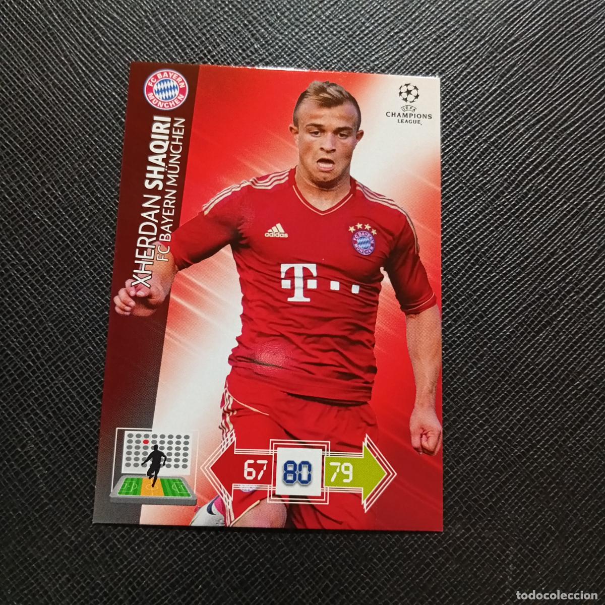 Cromos de f&uacute;tbol: SHAQIRI BAYERN MUNICH ADRENALYN CHAMPIONS LEAGUE 2012 2013 FUTBOL 12 13 - A210 PG361