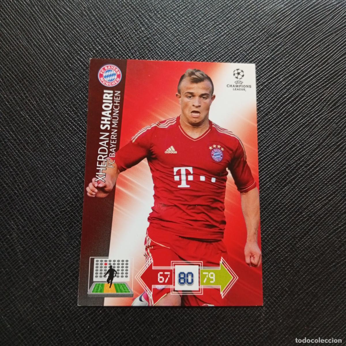 Cromos de f&uacute;tbol: SHAQIRI BAYERN MUNICH ADRENALYN CHAMPIONS LEAGUE 2012 2013 FUTBOL 12 13 - A210 PG361 B