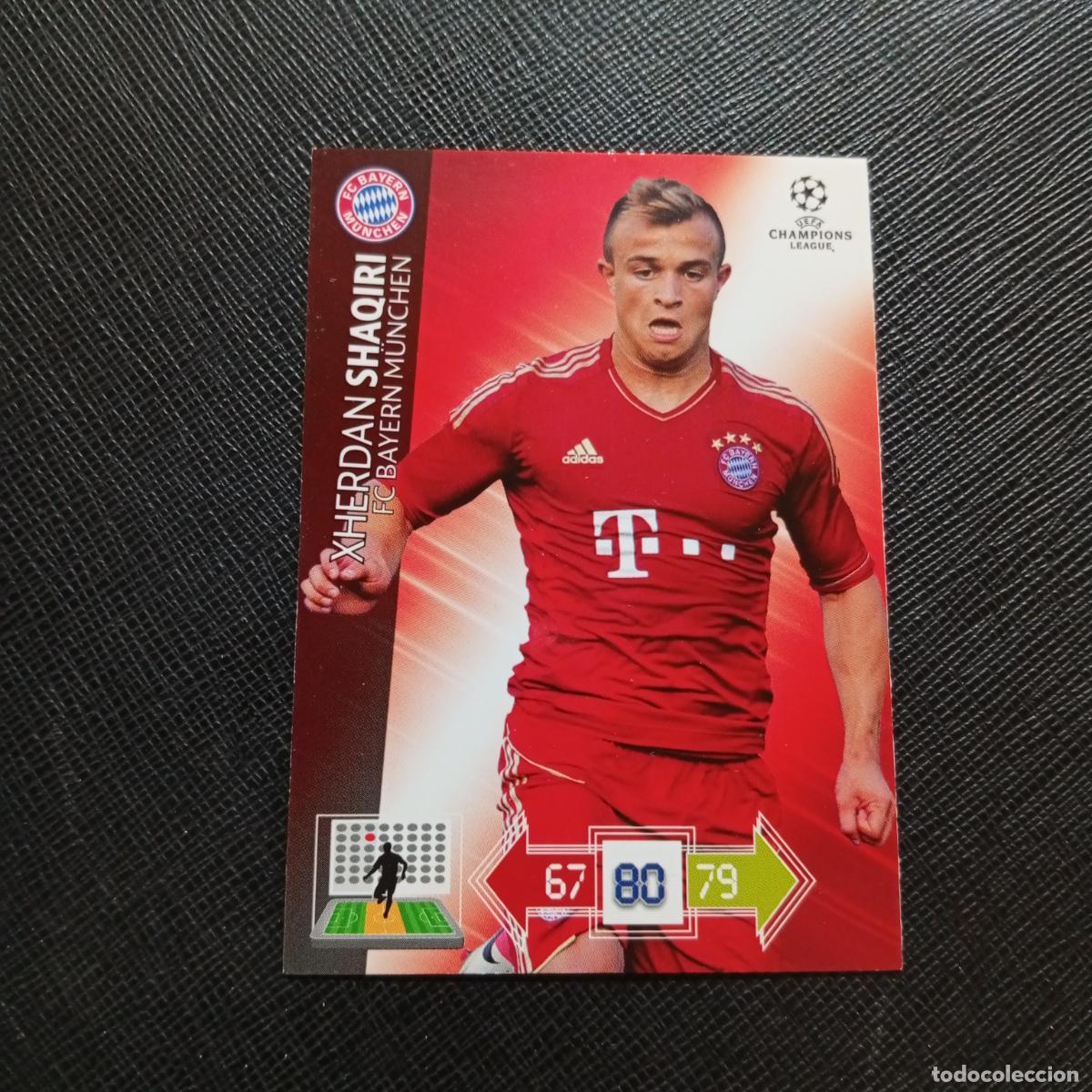 Cromos de f&uacute;tbol: SHAQIRI BAYERN MUNICH ADRENALYN CHAMPIONS LEAGUE 2012 2013 FUTBOL 12 13 - A210 PG370