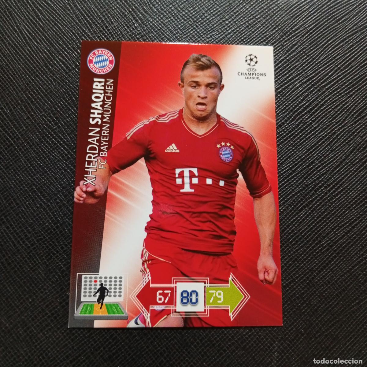 Cromos de f&uacute;tbol: SHAQIRI BAYERN MUNICH ADRENALYN CHAMPIONS LEAGUE 2012 2013 FUTBOL 12 13 - A210 PG370 B