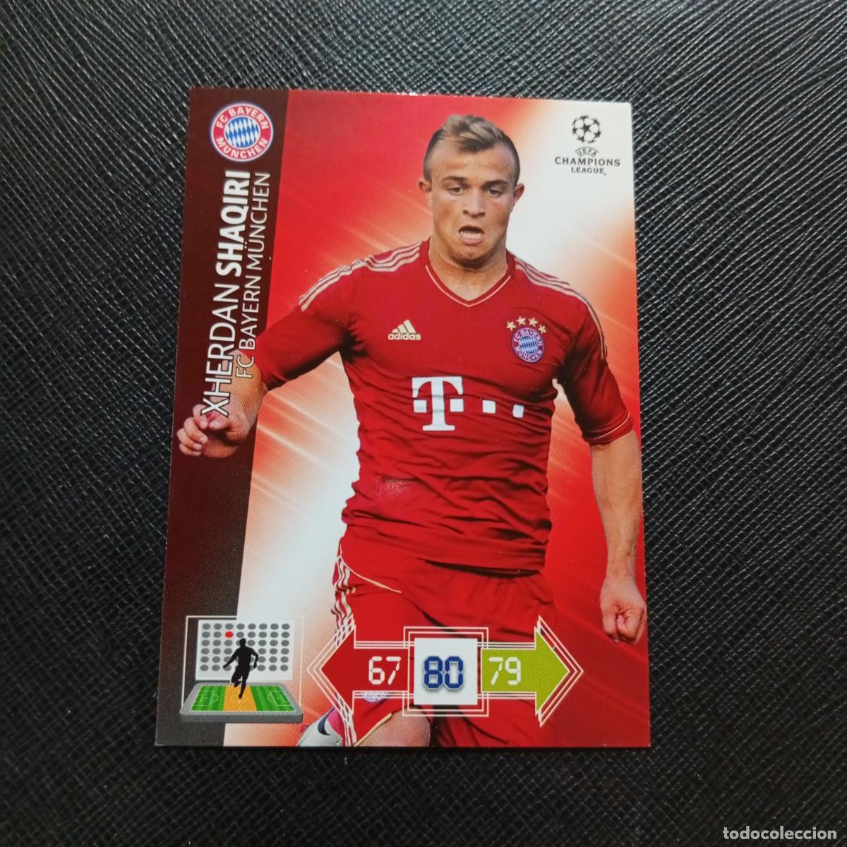 Cromos de f&uacute;tbol: SHAQIRI BAYERN MUNICH ADRENALYN CHAMPIONS LEAGUE 2012 2013 FUTBOL 12 13 - A210 PG379
