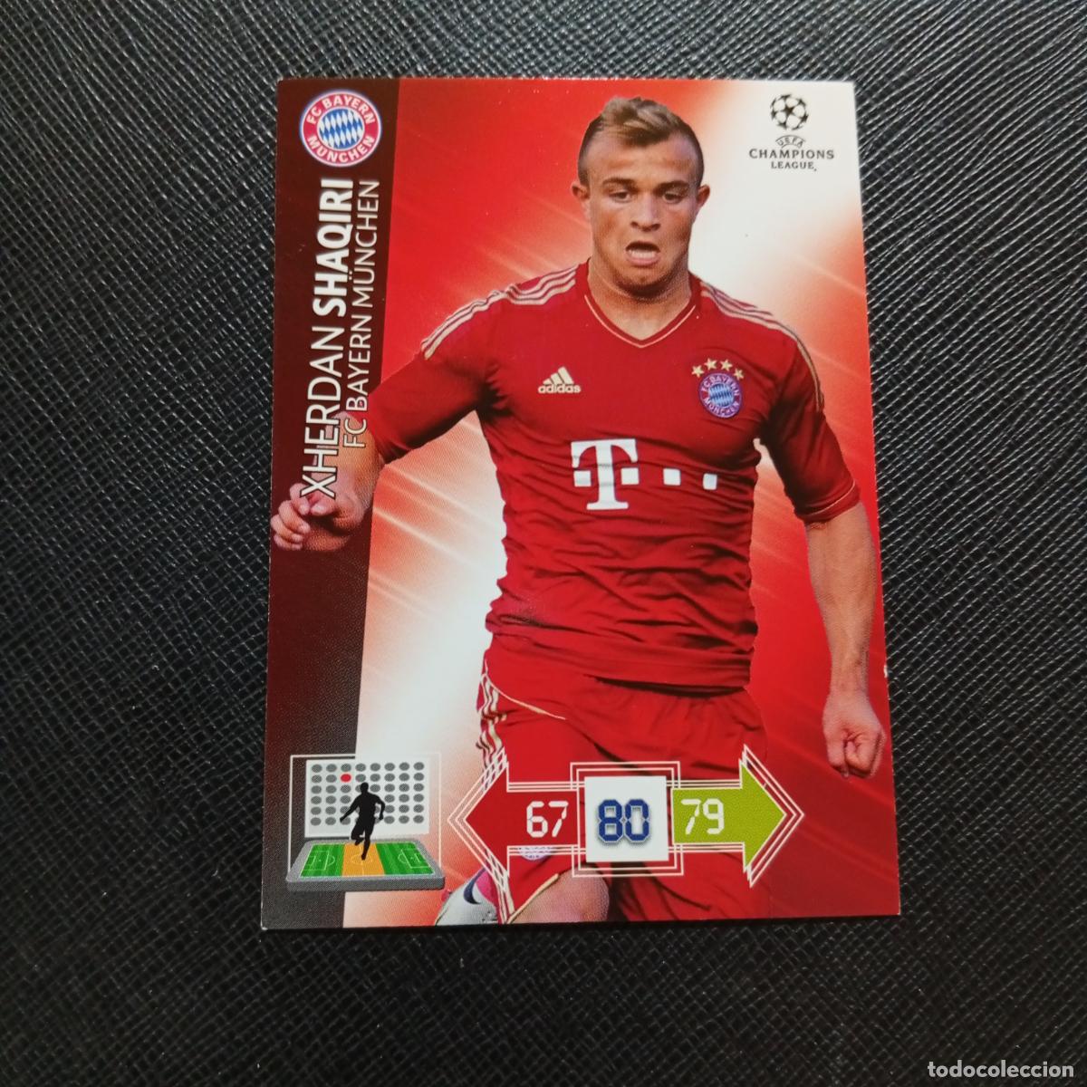 Cromos de f&uacute;tbol: SHAQIRI BAYERN MUNICH ADRENALYN CHAMPIONS LEAGUE 2012 2013 FUTBOL 12 13 - A210 PG379 B