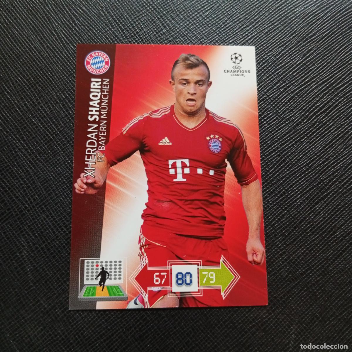 Cromos de f&uacute;tbol: SHAQIRI BAYERN MUNICH ADRENALYN CHAMPIONS LEAGUE 2012 2013 FUTBOL 12 13 - A210 PG388