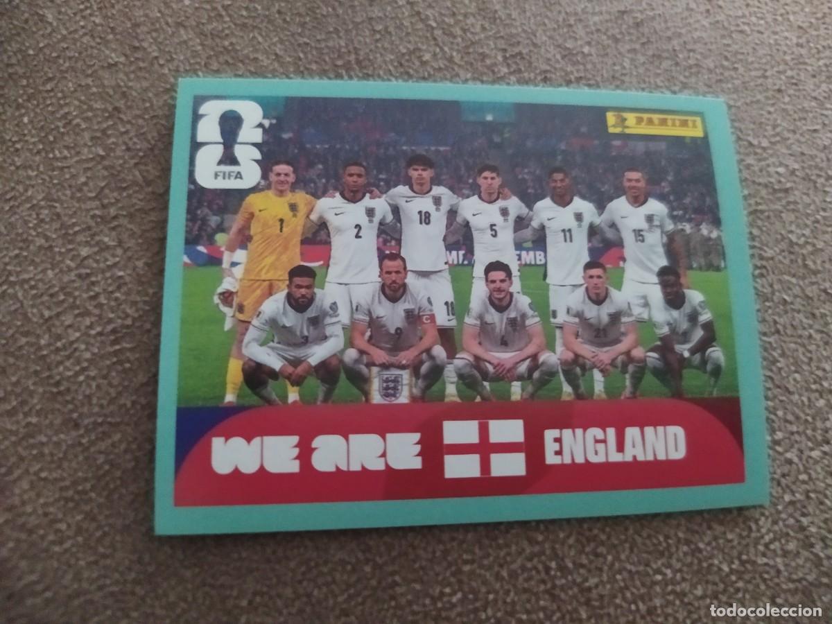 Cromos de f&uacute;tbol: ENG 13 EQUIPO Inglaterra Mundial 2026 Panini