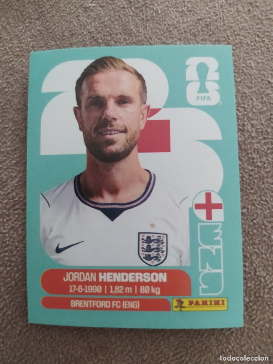 Fu&szlig;ball-Sticker: ENG 09 Jordan HENDERSON 9 Inglaterra Mundial 2026 Panini