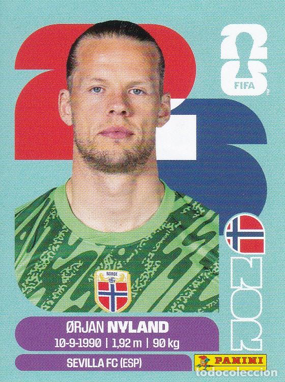 Cromos de f&uacute;tbol: FIFA WORLD CUP 2026 * NYLAND N&ordm; 2 * DE NORUEGA - NUEVO DE SOBRE (A-18)