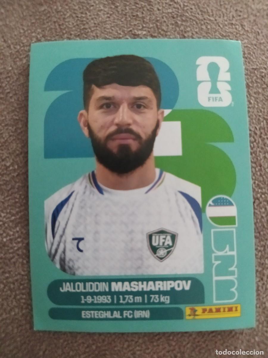 Cromos de f&uacute;tbol: UZB 18 Jaloliddin MASHARIPOV Uzbekist&aacute;n Mundial 2026 Panini